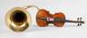 Violine mit Schalltrichter