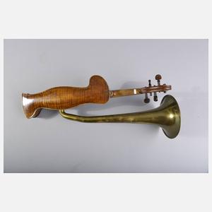 Violine mit Schalltrichter