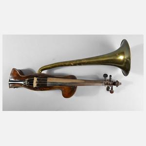 Violine mit Schalltrichter