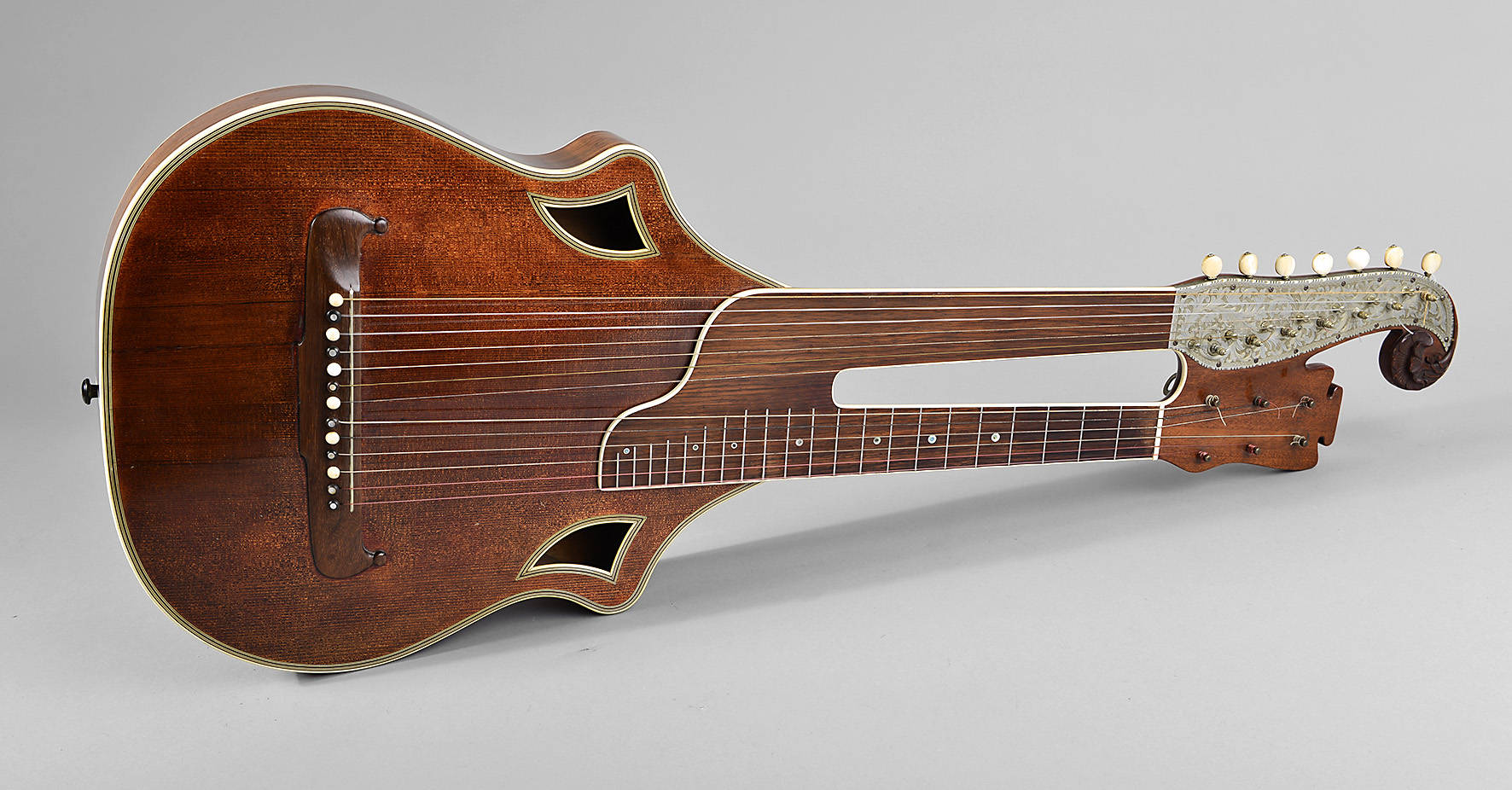 Doppelhalsgitarre-Laute