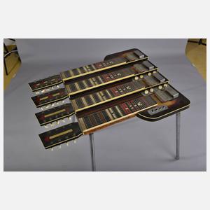 Vierfach Steel-Guitar