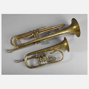 Zwei Trompeten
