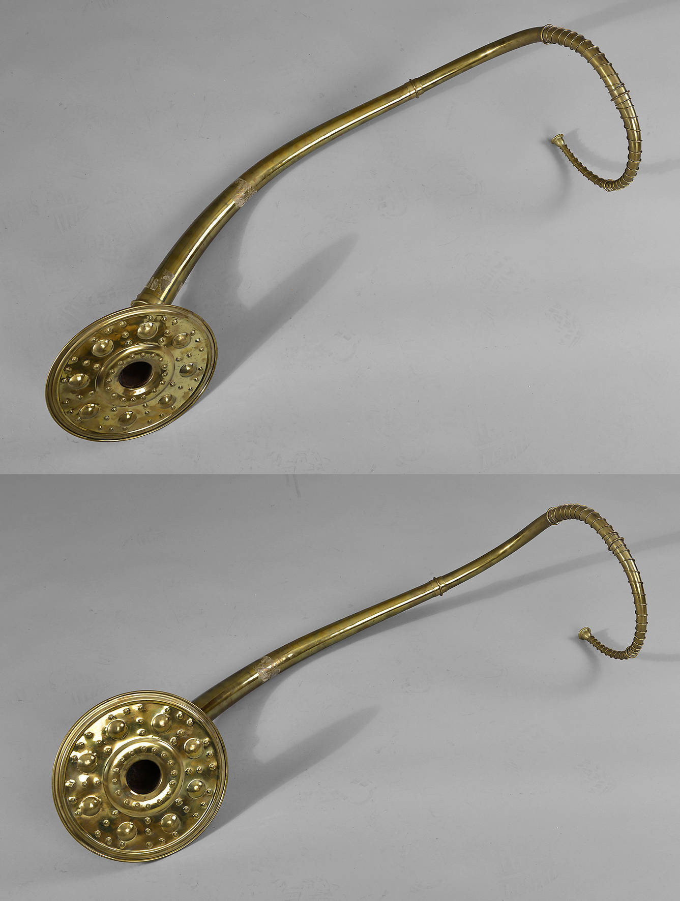 Paar skandinavische Luren