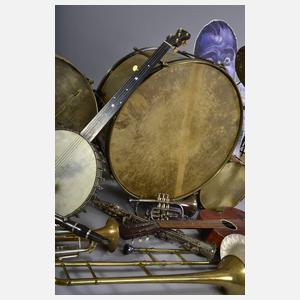 Konvolut Musikinstrumente