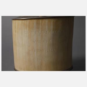 Deckeldose Elfenbein