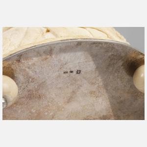 Deckeldose Elfenbein