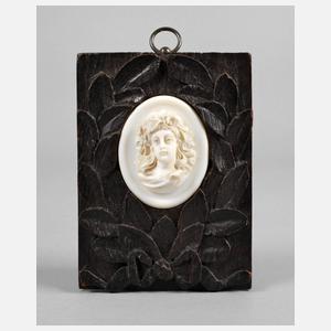 Feines Elfenbeinrelief