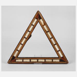 Intarsiertes Steckspiel