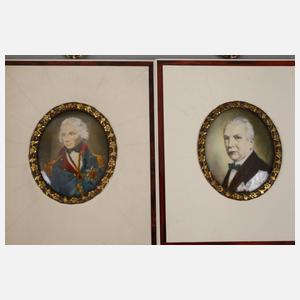 10 Elfenbeinminiaturen