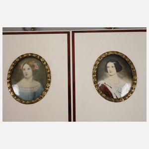 10 Elfenbeinminiaturen