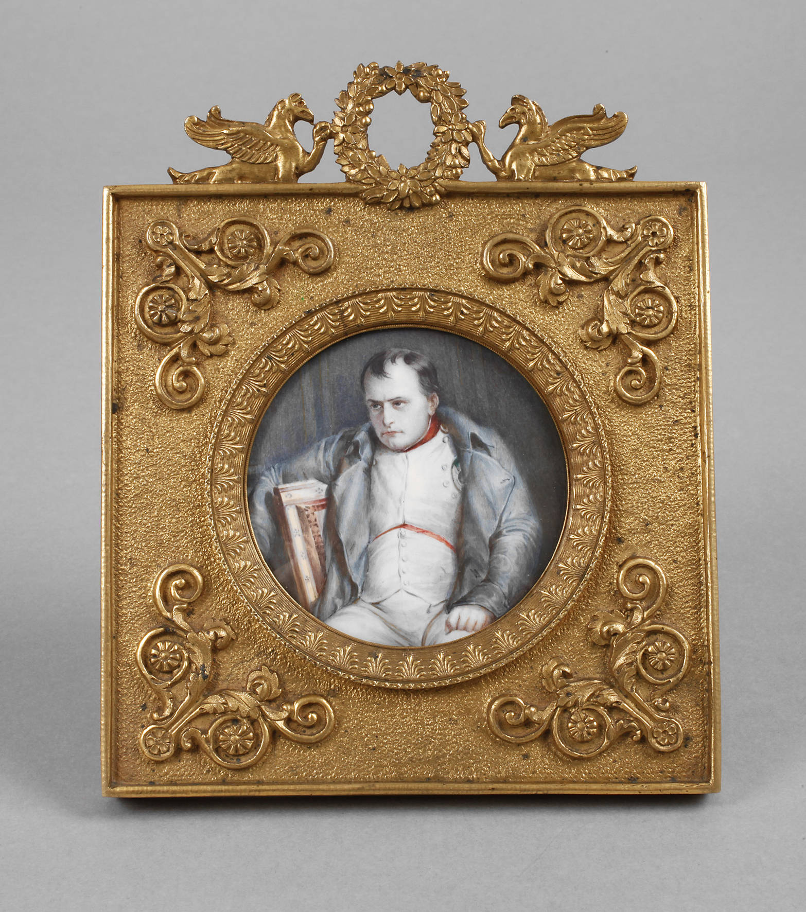 Elfenbeinminiatur Napoleon Bonaparte