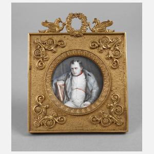 Elfenbeinminiatur Napoleon Bonaparte