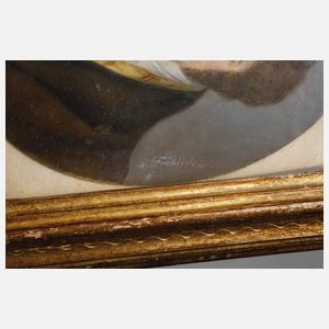 Zwei Elfenbeinminiaturen