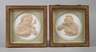 Paar Reliefplatten