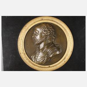 Klassizistische Reliefplakette