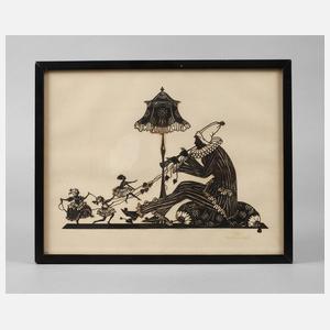 Scherenschnitt Eva Schönberg