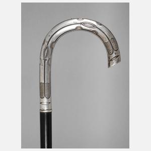 Spazierstock Silber