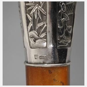 Spazierstock Silber