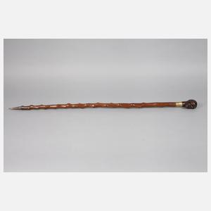 Figürlicher Spazierstock