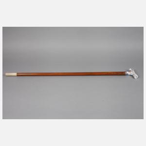 Spazierstock Porzellan