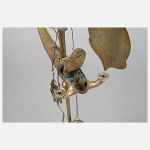 Öllampe Historismus