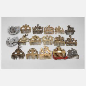 Konvolut Pferdekämme