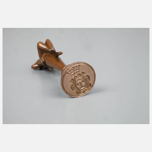 Figürliche Petschaft Jugendstil