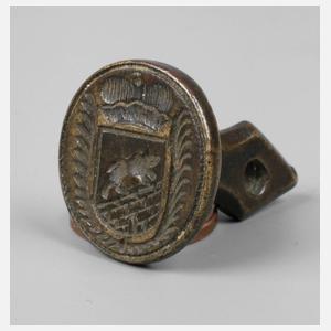 Petschaft Anhalt-Bernburg