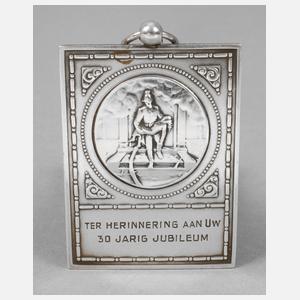 Plakette Silber