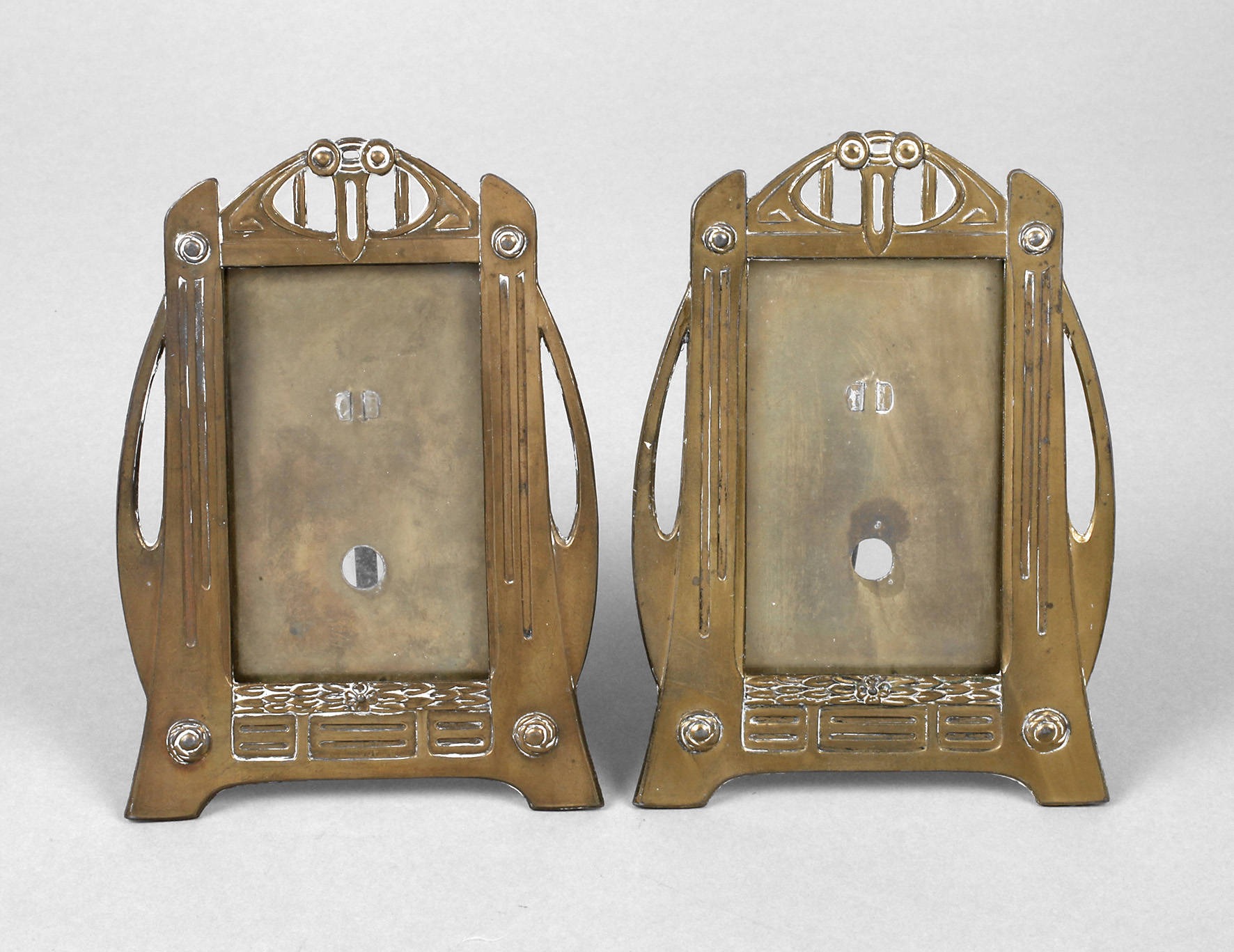 Paar Tischbilderrahmen Jugendstil