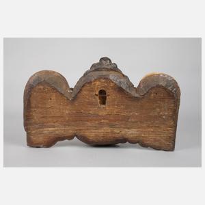 Geschnitztes Engelshaupt