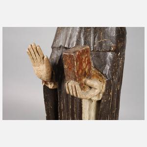 Geschnitzte Heiligenfigur