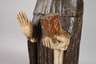 Geschnitzte Heiligenfigur