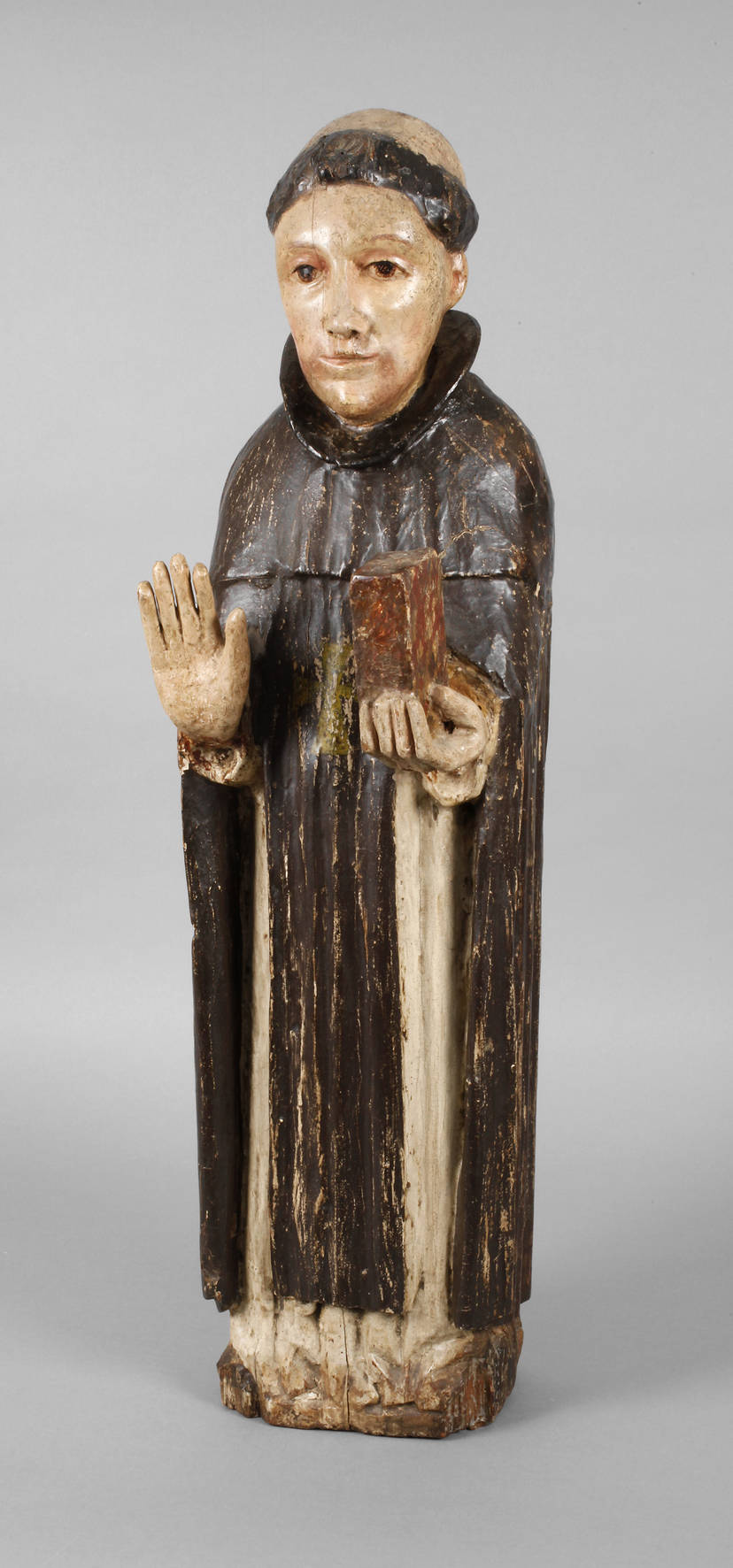 Geschnitzte Heiligenfigur