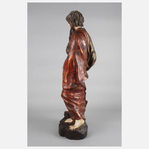 Geschnitzte Heiligenfigur
