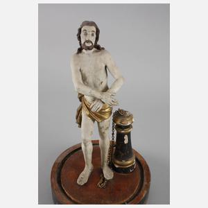 Geschnitzte Christusplastik