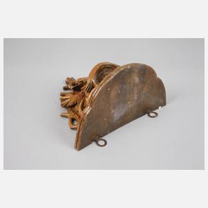 Geschnitzte Wandkonsole