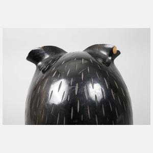 Figürlicher Tabaktopf