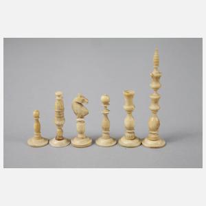 Schachspiel Elfenbein