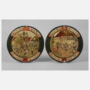 Zwei Schießscheiben