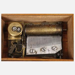 Kleine Walzenspieldose