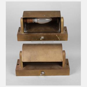 Paar Bilderleuchten Art déco