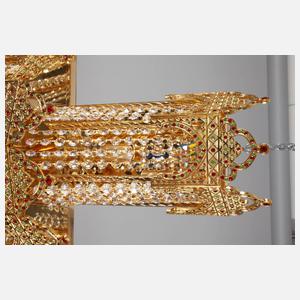 Paar prunkvolle Wandleuchter