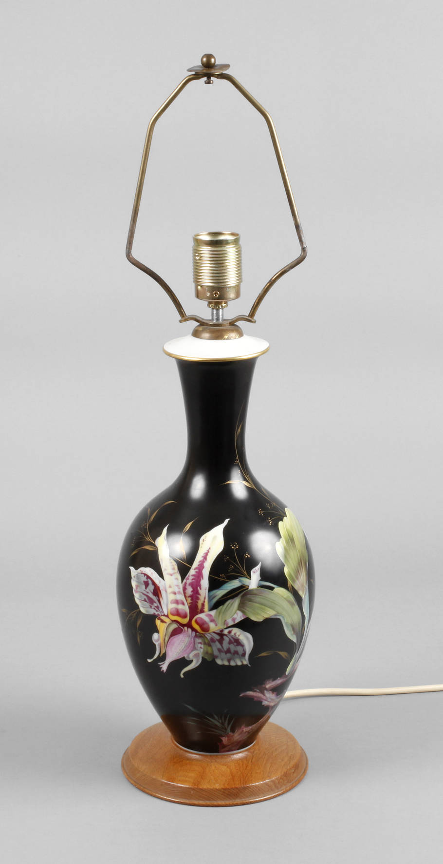 Tischlampe Porzellan