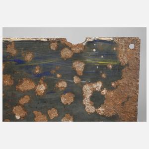 Emailschild Riebeck Brauerei