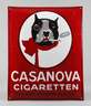 Emailschild Casanova-Zigaretten