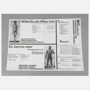 Johannes Molzahn, attr., Plakat Körperkultur