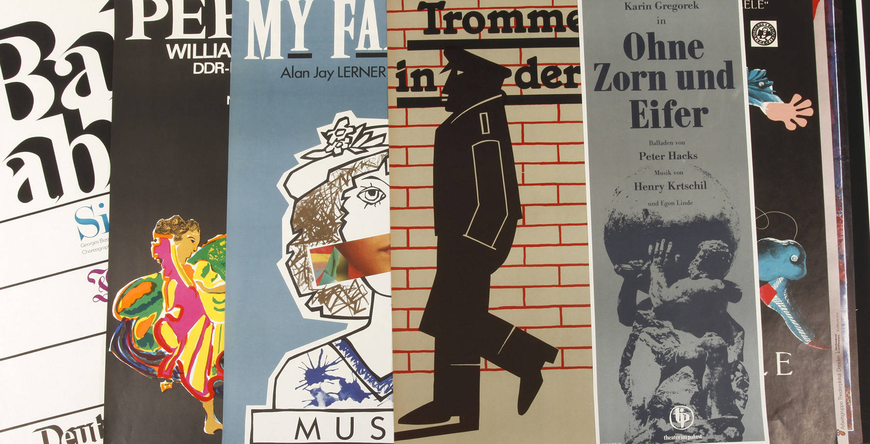 Konvolut Theaterplakate