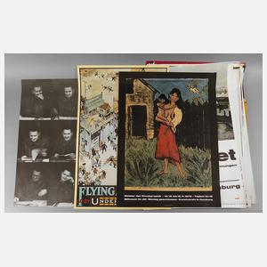 Großes Konvolut Kunstplakate