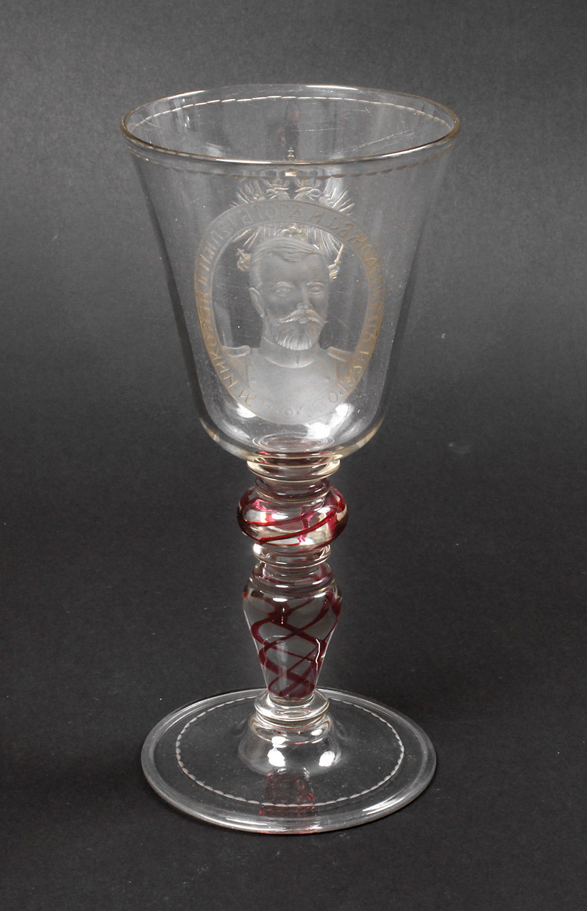 Pokalglas Zar Nikolaus